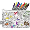 Image de Trousse à colorier lavable et réutilisable Conte de fées avec 10 feutres