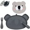Image de Set repas en silicone Koala (4 pièces)