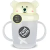 Image de Tasse antifuite avec paille lestée Ours phosphorescente (200 ml)