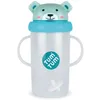Image de Tasse antifuite avec paille lestée Ours Bleu (300 ml)