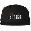 Image de Casquette 5 Pannel de running Styrkr Noir TU