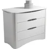 Image de Commode 3 tiroirs Fusion blanche