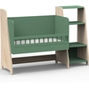 Image de Berceau cododo évolutif avec colonne étagère Asymetry Montessori (coloris au choix)
