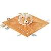 Image de Doudou attache sucette en veloudoux Babou