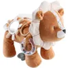 Image de Peluche d'activités Babou en veloudoux caramel (26 cm)