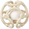 Image de Lot de 2 balles encastrables en silicone Argile