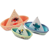 Image de Lot de 3 jouets de bain bateau Jungle