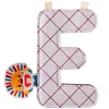 Image de Lettre en tissu à suspendre E Jack (9,5 cm)