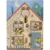 Image de Tableau d'activités Maison des lapins (40 x 30 cm)