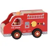 Image de Grand camion de pompier en bois
