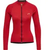Image de Maillot à manches longues full zip femme Newline Core Rouge M