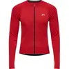 Image de Maillot à manches longues full zip Newline Core Rouge M
