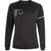 Image de T-shirt manches longues femme Newline core Noir XS