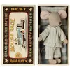 Image de Grand Frère Souris beige dans sa boîte assortie