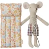 Image de Souris de plage sur son matelas Papa Fleurs