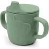 Image de Tasse à bec en silicone Peekaboo Elphee Vert