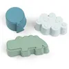 Image de Lot de 3 moules en silicone Happy clouds Bleu