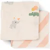 Image de Lot de 2 langes Celebration Rose (65x65 cm)