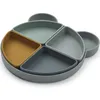Image de Assiette à compartiments Arne Mr Bear Blue fog multi mix