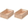 Image de Lot de 2 caisses de rangement Weston S Tuscany rose