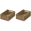 Image de Lot de 2 caisses de rangement Weston S Oat