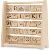 Image de Cadre de cubes en bois abécédaire