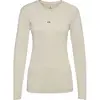 Image de T-shirt manches longues femme Newline Therma Argenté XS/S