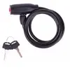 Image de Câble antivol de vélo Martes Noir 1200xØ8 mm