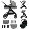 Image de Poussette Esme Pro 3 en 1 Moonlight Grey