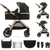 Image de Poussette Esme 2 en 1 Pure Black