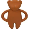 Image de Ourson de dentition en caoutchouc naturel cappuccino