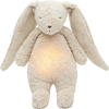 Image de Peluche veilleuse lapin nature bio avec sons & lumières sable 2.0