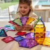 Image de Kit de construction magnétique Géométrique Pastel (45 pièces)