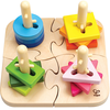 Image de Puzzle et jeu à encastrer boutons créatifs