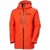 Image de Veste de ski à capuche Helly Hansen Alpha 3L Long Rouge M