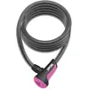 Image de Antivol câble Onguard Neon Coil-180cmx12mm Rose TU