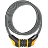 Image de Antivol câble Onguard Neon Coil Combo-180cmx12mm Orange TU