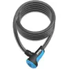 Image de Antivol câble Onguard Neon Coil-180cmx12mm Bleu TU