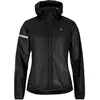 Image de Veste imperméable à capuche légère femme Craft Pro Hydro Noir S
