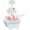 Image de Chariot de crèmes glacées en bois