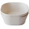 Image de Lot de 2 bols carrés Ivory