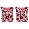 Image de Brassards de natation Léopard rose et doré (2-6 ans)