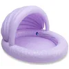 Image de Piscine enfant avec auvent Léopard lila (100 cm)