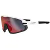Image de Lunettes vélo monture 3 verres interchangeables - protection 100% uv - uva - uvb vision optimale, ultra adhérentes, tres résistantes Gist Next Blanc TU