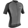 Image de Maillot gravel manches courtes zippé totale Gist Gris M