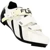 Image de Chaussures route 2 bandes auto agrippantes + clic FLR Pro F11 Blanc 43