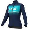 Image de Maillot manches longues femme Alé Solid Blend Bleu L