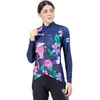 Image de Maillot manches longues femme Alé City Bleu M