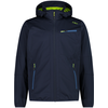 Image de Veste de randonnée à capuche zippé CMP Bleu 58