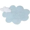 Image de Tapis lavable Puffy Dream bleu (110 x 170 cm)